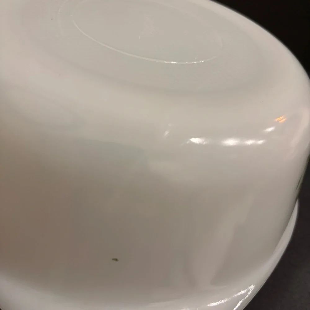 Vintage Glasbake 1 1/2 Qt Green Daisy Round Casserole Baking Dish #J2600 - Picture 11 of 13